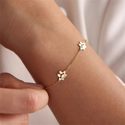 Lurith Paw Print Bracelet