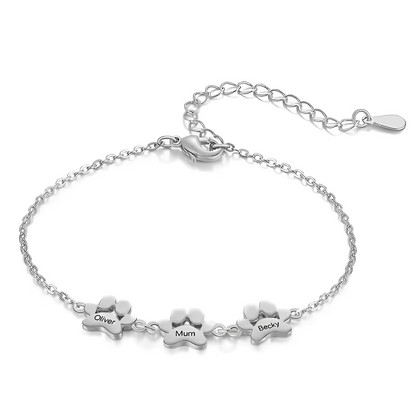 Lurith Paw Print Bracelet